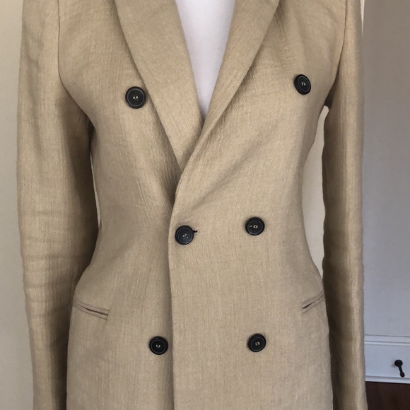 Zara beige long blazer. Size XS. - Picture 4 of 9